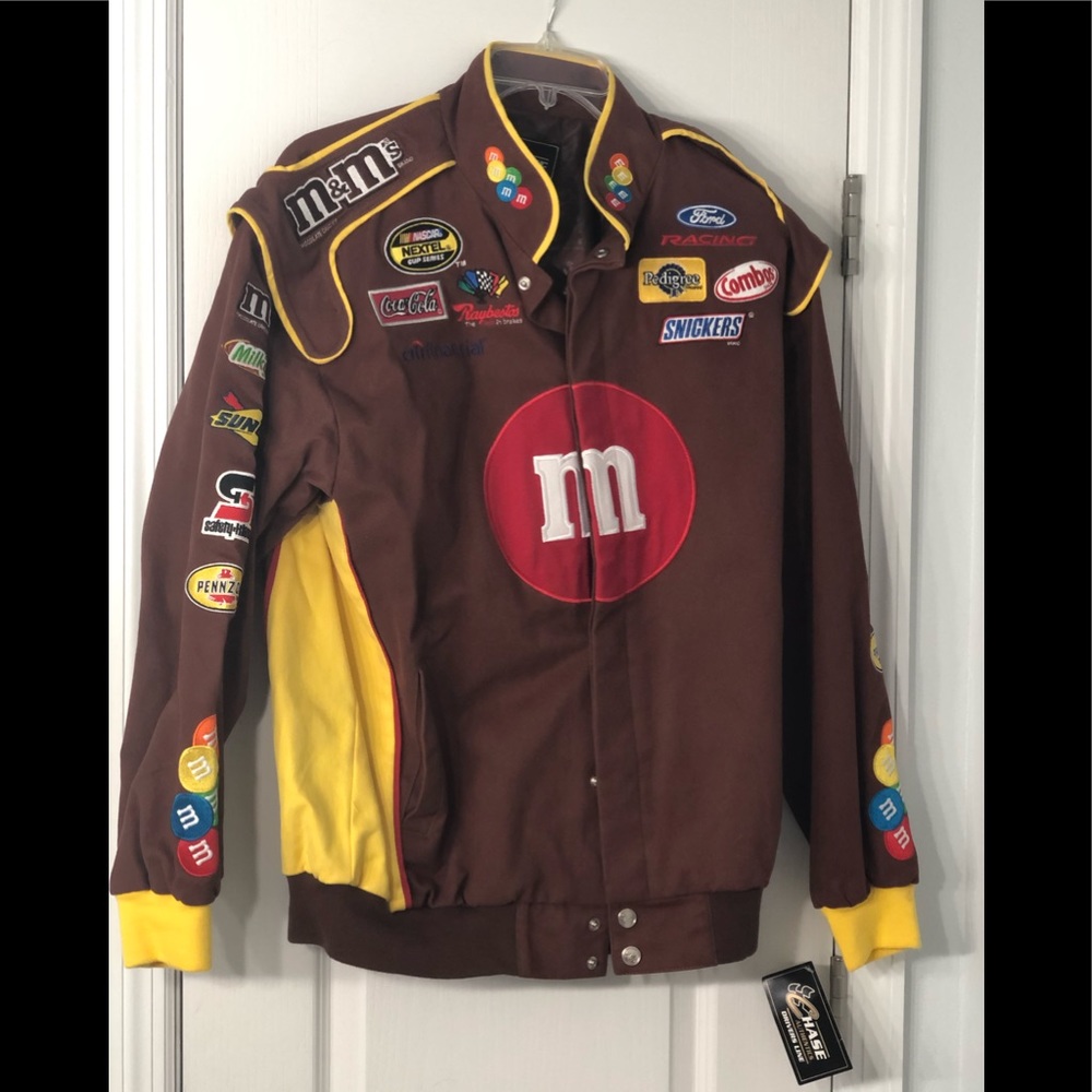 Nascar M&Ms racing jacket,NWT Men’s large